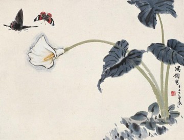 papillons tradition chinoise Peinture à l'huile